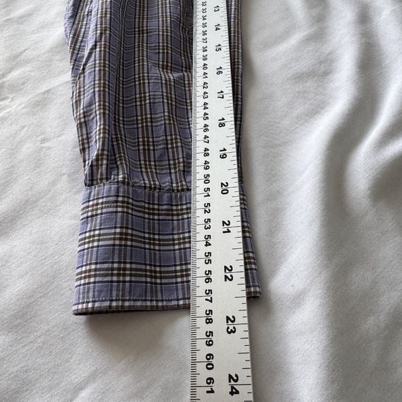 Paul‎ & Shark Yachting Men's Long Sleeve Plaid Button Shirt Soft Touch Purple 42 - Picture 13 of 14